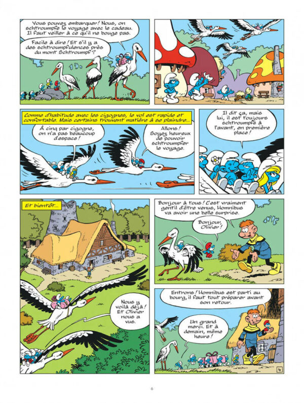 Les Schtroumpfs 38-5 Les Schtroumpfs tome 38, Les Schtroumpfs et le Vol des Cigognes