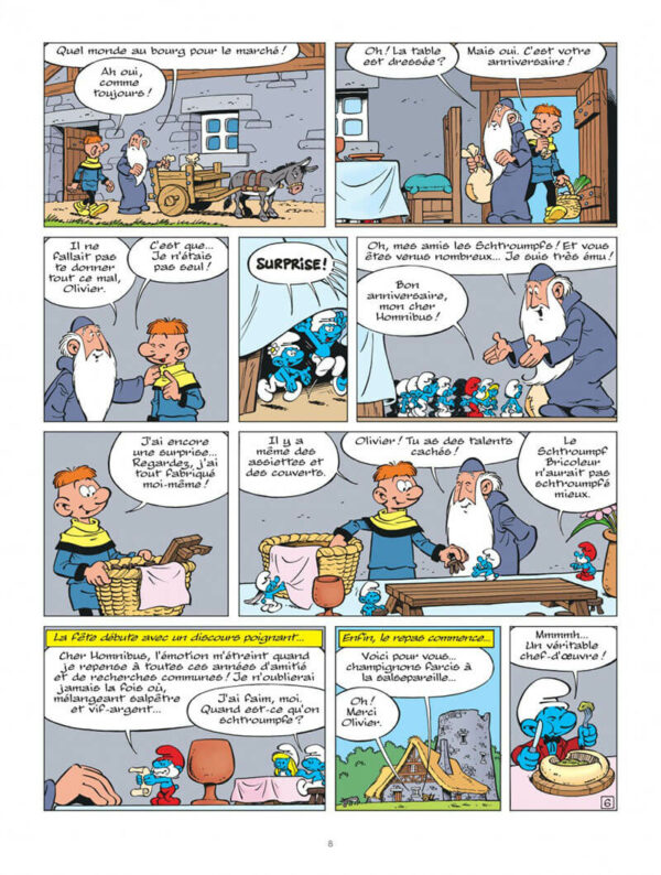 Les Schtroumpfs tome 38, Les Schtroumpfs et le Vol des Cigognes