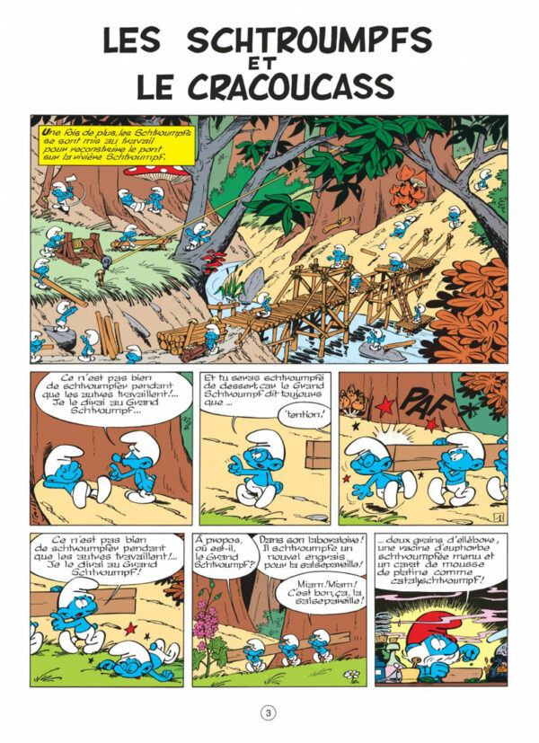 Les Schtroumpfs 5-2 Les Schtroumpfs tome 05, Les Schtroumpfs et le Cracoucass