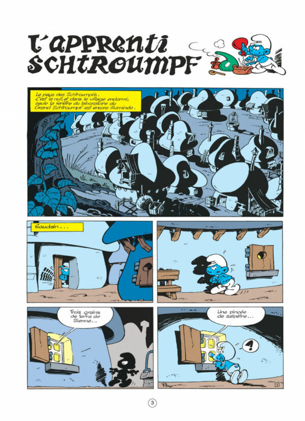 Les Schtroumpfs 7-2 Les Schtroumpfs tome 07, L'apprenti Schtroumpf