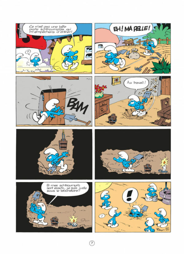 Les Schtroumpfs 7-6 Les Schtroumpfs tome 07, L'apprenti Schtroumpf