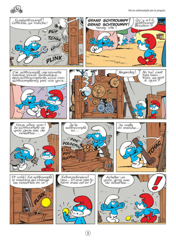 Les Schtroumpfs 8-2 Les Schtroumpfs tome 08, Histoire de Schtroumpfs