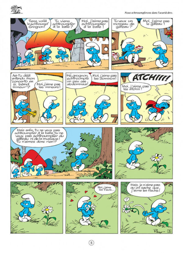 Les Schtroumpfs 8-4 Les Schtroumpfs tome 08, Histoire de Schtroumpfs