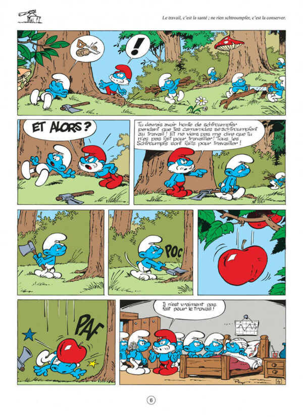 Les Schtroumpfs 8-5 Les Schtroumpfs tome 08, Histoire de Schtroumpfs