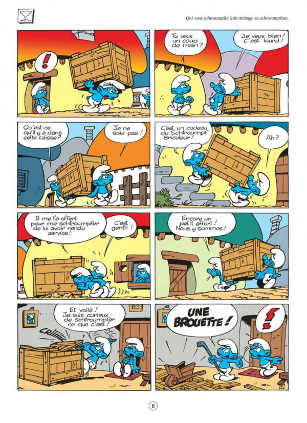 Les Schtroumpfs 8-7 Les Schtroumpfs tome 08, Histoire de Schtroumpfs