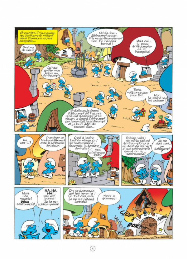 Les Schtroumpfs tome 09, Schtroumpf Vert et Vert Schtroumpf