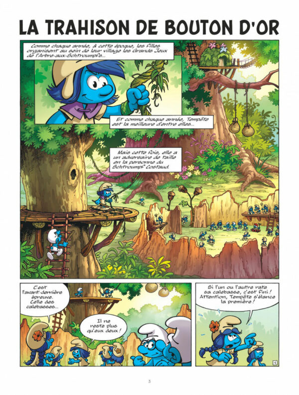 Les Schtroumpfs et le village des Filles 2-2 Les Schtroumpfs & Le Village des Filles tome 02, la Trahison de Bouton d'Or