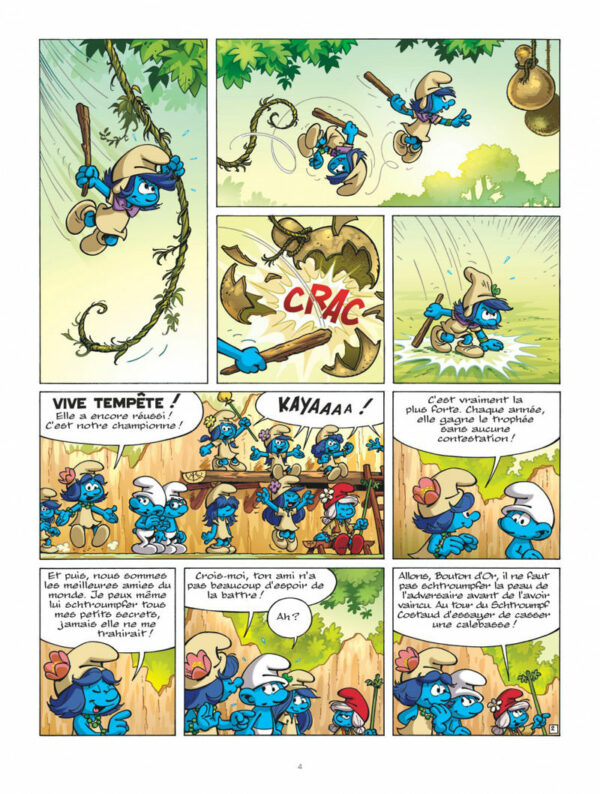 Les Schtroumpfs et le village des Filles 2-3 Les Schtroumpfs & Le Village des Filles tome 02, la Trahison de Bouton d'Or