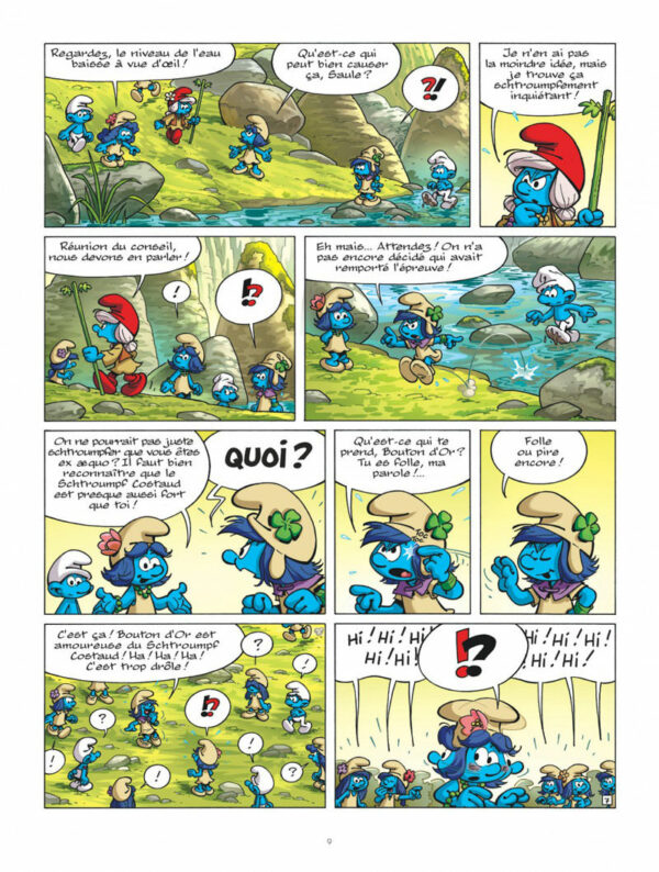 Les Schtroumpfs et le village des Filles 2-8 Les Schtroumpfs & Le Village des Filles tome 02, la Trahison de Bouton d'Or