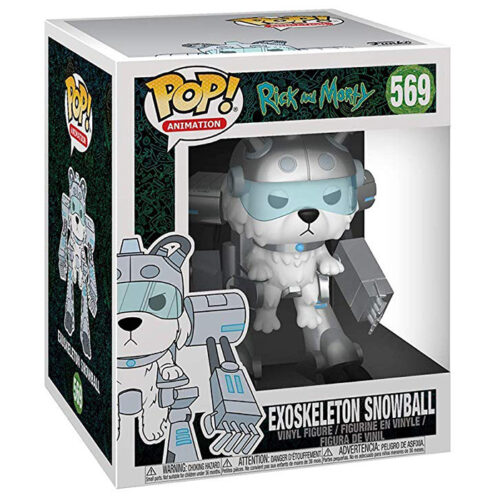 Pop - RICK ET MORTY - Exoskeleton Snowball 6" (569)