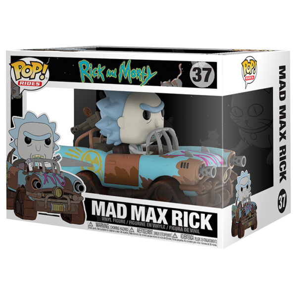 Figurine Funko Pop rick and morty mad max rick 37 rides 1-1 Pop - RICK ET MORTY - Mad Max Ricks 6" (37) Rides