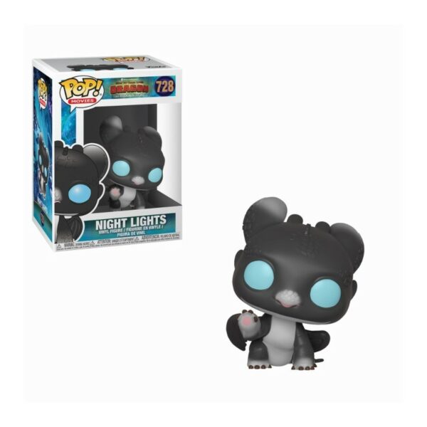 Pop - HOW TO TRAIN YOUR DRAGON - Night Lights Black Blue Eyes (728)