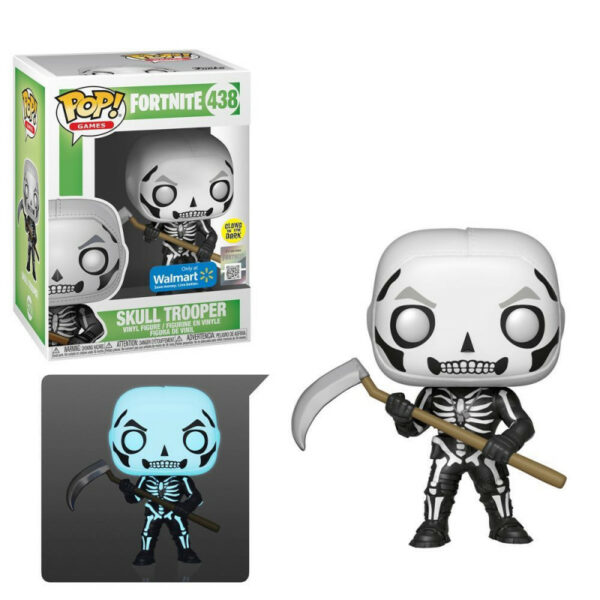 figurine funko-pop-fortnite skull trooper exclu gitd 438 1-1 Pop - FORTNITE - Skull Trooper Special Edition (438) GITD