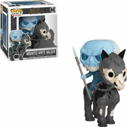 figurine funko pop game of thrones mounted night walker 60 1-1 Pop - GAME OF THRONES - Mounted White Walker 6" (60) Rides