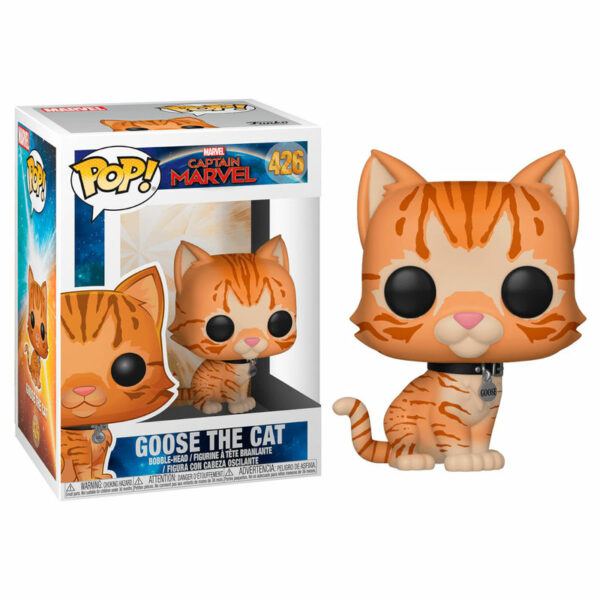 figurine funko pop goose cat captain marvel 426 1-1 Pop - MARVEL CAPTAIN MARVEL - Goose the Cat (426)