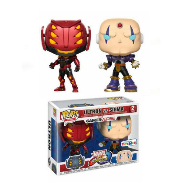 figurine-funko-pop-marvel-ultron vs sigma-2-pack-1-1 Pop - MARVEL VS CAPCOM - Ultron VS Sigma Exclusive