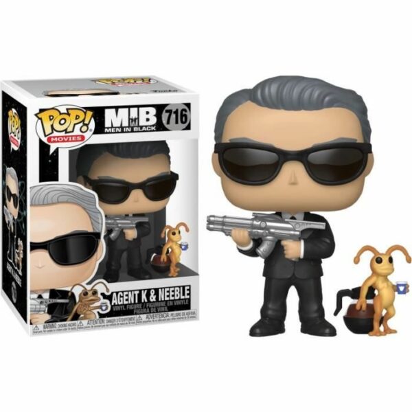 figurine-funko-pop-men in black agent k et neeble 716-1-1 Pop - MEN IN BLACK - Agent K & Neeble (716)