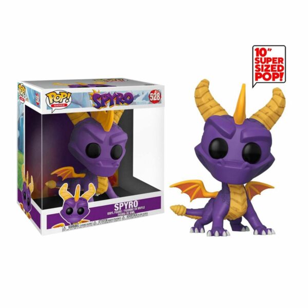 figurine funko pop spyro exclusive 25 cm 528 1-1 Pop - SPYRO - Spyro 10" (528) Special Edition