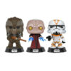 Pop - STAR WARS - 3 Pack Tarfful, Unhooded Emperor, Utapau Clone Trooper Exclusive