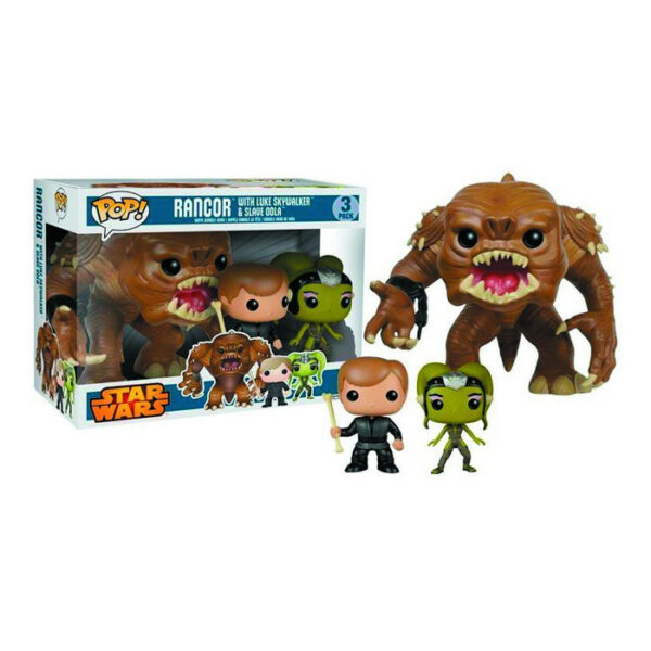 Pop - STAR WARS - Rancor with Luke and Slave Oola Exclu 6"