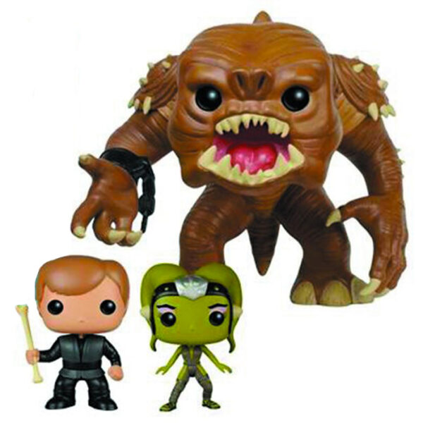 Pop - STAR WARS - Rancor with Luke and Slave Oola Exclu 6"