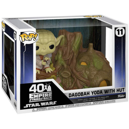 Pop - STAR WARS - Dagobah Yoda with Hut 6" (11) 40th