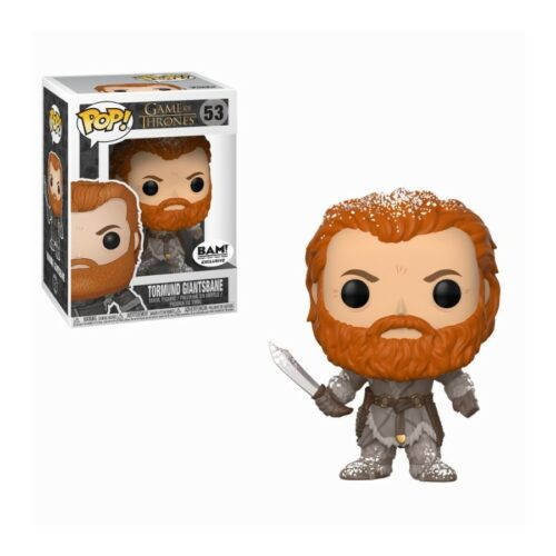 figurine funko pop tormund-snow-covered-game-of-thrones-53-exclusive 1-1 Pop - GAME OF THRONES - Tormund Giantsbane (53) Exclusive with Snow