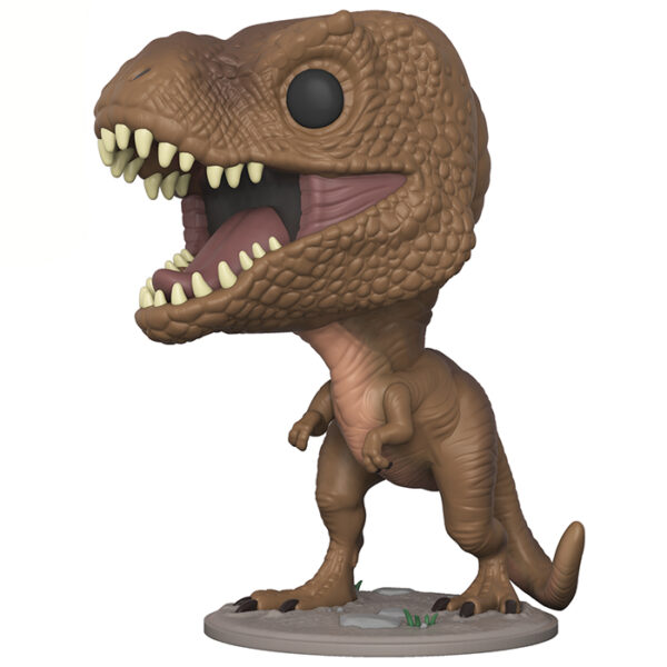 figurine-funko-pop-Jurassic World Tyrannosaurus Rex Oversized 591 1-2 Pop - JURASSIC WORLD - Tyrannosaurus Rex Oversized 10" (591)