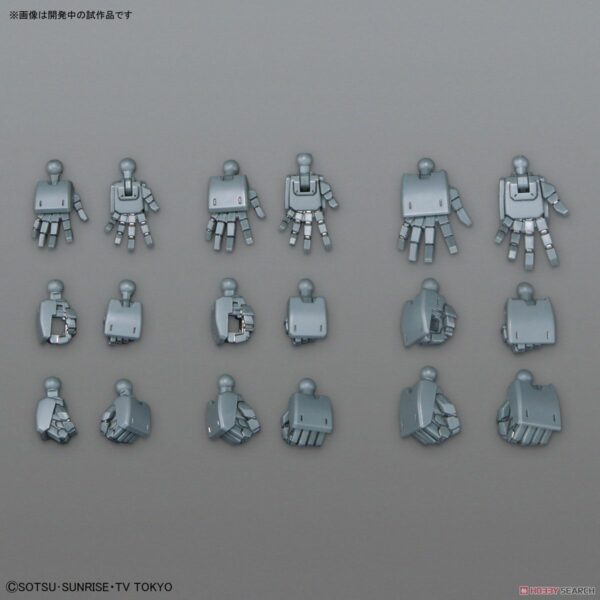 BUILD HANDS EDGE S M L BUILD DIVERS SUPPORT PARTS HG 1 144 043 Build Hands Edge (S,M,L) Build Divers Support Parts (043) HG 1/144