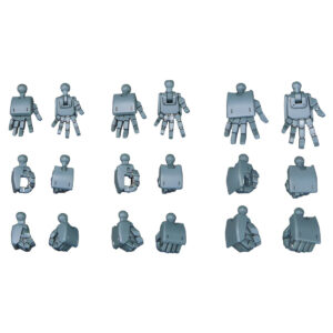 Build Hands Round (S,M,L) Build Divers Support Parts (044) HG 1/144