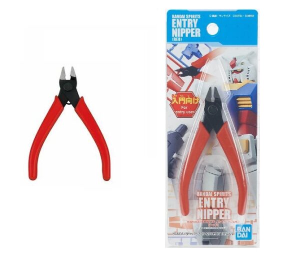 Pince à Maquette Rouge Bandai Spirits Entry Nipper Red