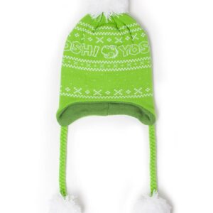 Bonnet Nintendo - Super Mario Yoshi Xmas Sherpa Beanie