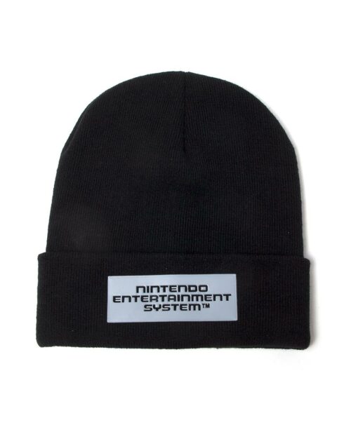 Bonnet nes noir Bonnet Nintendo - NES Beanie Noir