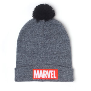 Bonnet Marvel - Logo Beanie Gris Chiné