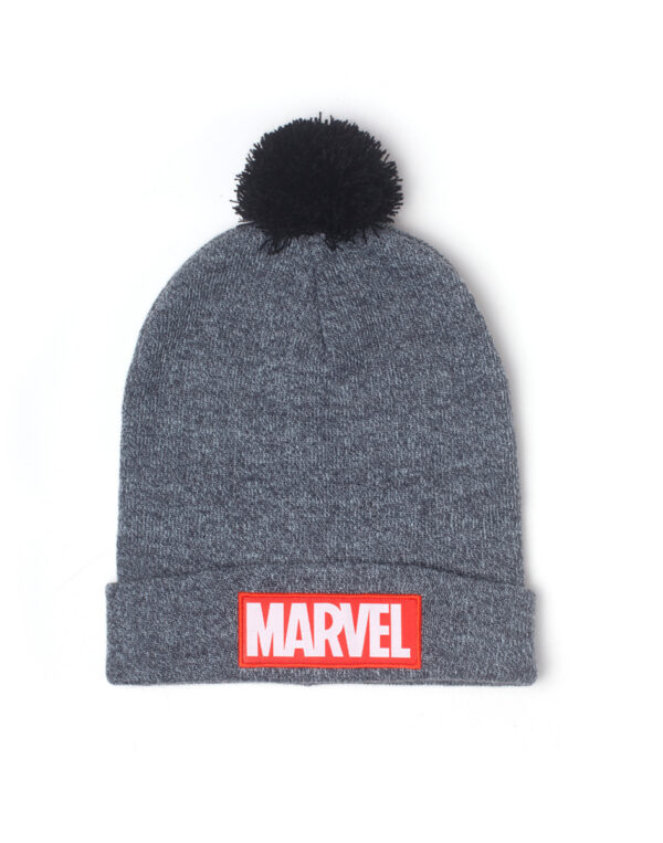Bonnet Marvel - Logo Beanie Gris Chiné