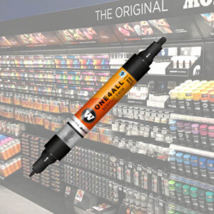 Molotow Acrylic Marker One4All Twin 1,5/4 mm 180 Signal Black