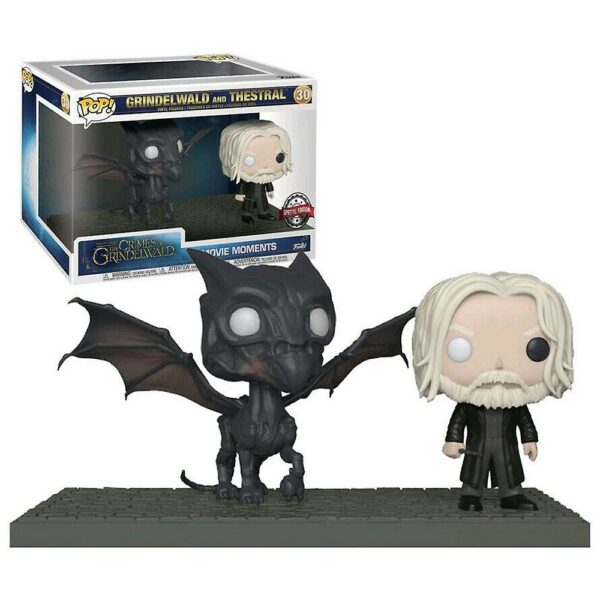 Crimes of Grindelwald Grindelwald and thestral exclusive-funko-pop-movies-1-1 Pop - CRIMES OF GRINDELWALD - Grindelwald and Thestral (30) Movie Moment