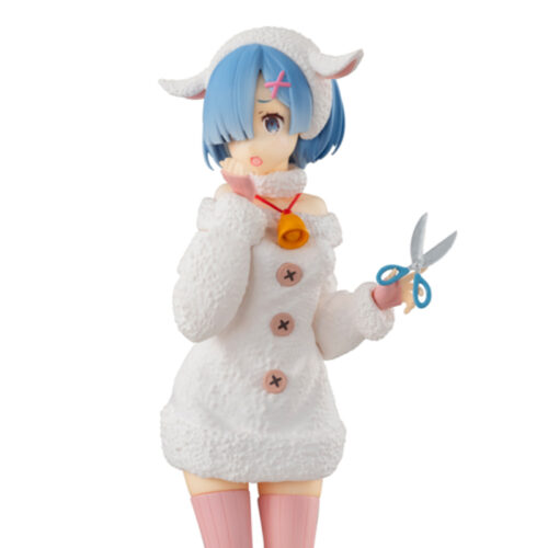 Figurine Re Zero - Agneau Rem Wolf and Seven Little Goats 1-1 Rem Wolf and Seven Little Goats