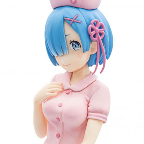 Figurine Re Zero - Rem Hakui Non Tenshi Momoiro Version 1-1 Rem Hakui Non Tenshi Momoiro Version