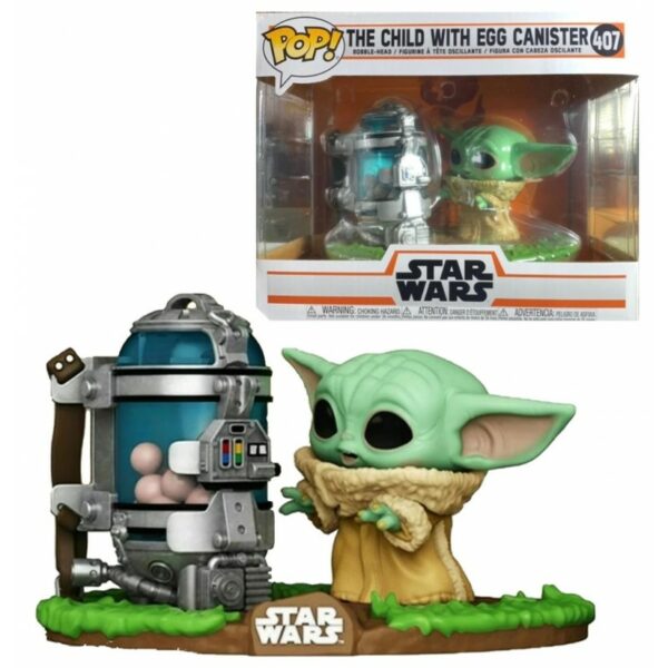 Pop - STAR WARS THE MANDALORIAN - The Child with Canister (407)