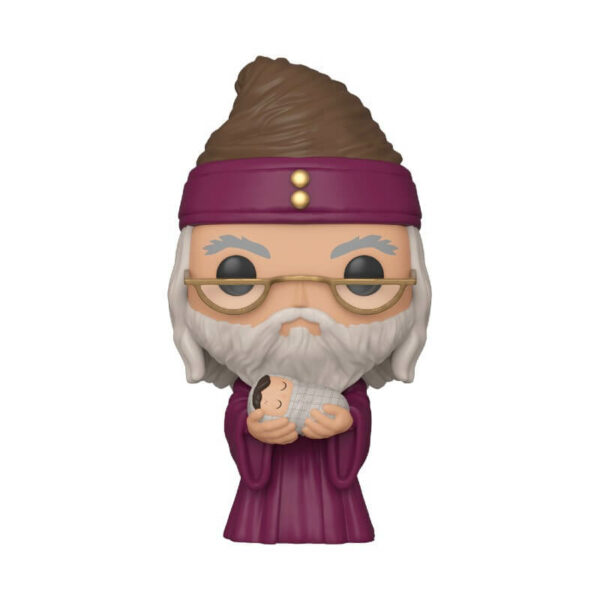 figurine-funko-pop-Harry Potter Albus Dumbledore Bebe Harry 115-1-2 Pop - HARRY POTTER - Albus Dumbledore with Baby Harry (115)