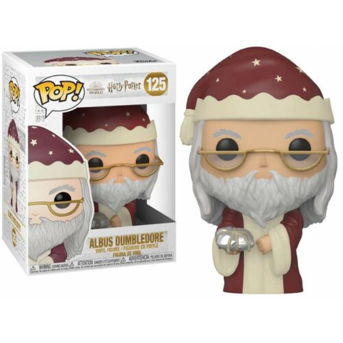 figurine-funko-pop-Harry Potter Albus Dumbledore Holliday 125-1-1 Pop - HARRY POTTER - Albus Dumbledore Christmas (125)