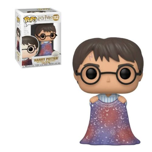 figurine-funko-pop-Harry Potter Cape invisibilite 112-1-1 Pop - HARRY POTTER - Harry Invisible Cape (112)