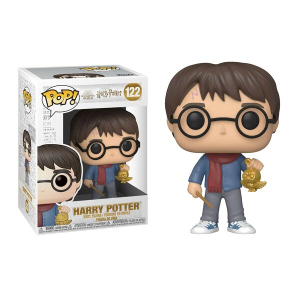 figurine-funko-pop-Harry Potter Christmas Holliday 122-1-1 Pop - HARRY POTTER - Harry Christmas (122)