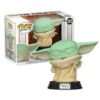 figurine-funko-pop-Mandalorian Child Force Wielding Exclusive 385 1-1 Pop - STAR WARS THE MANDALORIAN - The Child Force Wielding (385) Exclusive