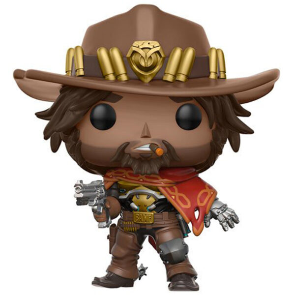 figurine-funko pop Overwatch Mc Cree 182 1-2 Pop - OVERWATCH - Mc Cree (182)