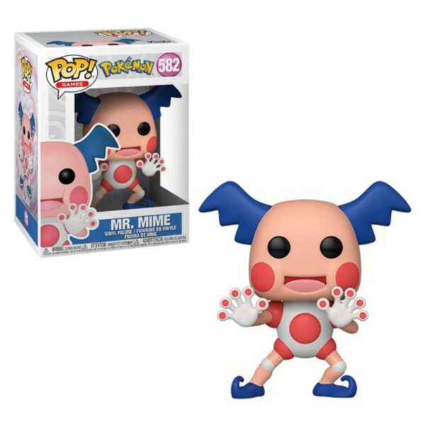 figurine-funko-pop-games-pokemon-Monsieur Mime 582 1-1 Pop - POKEMON - M. Mime (582)