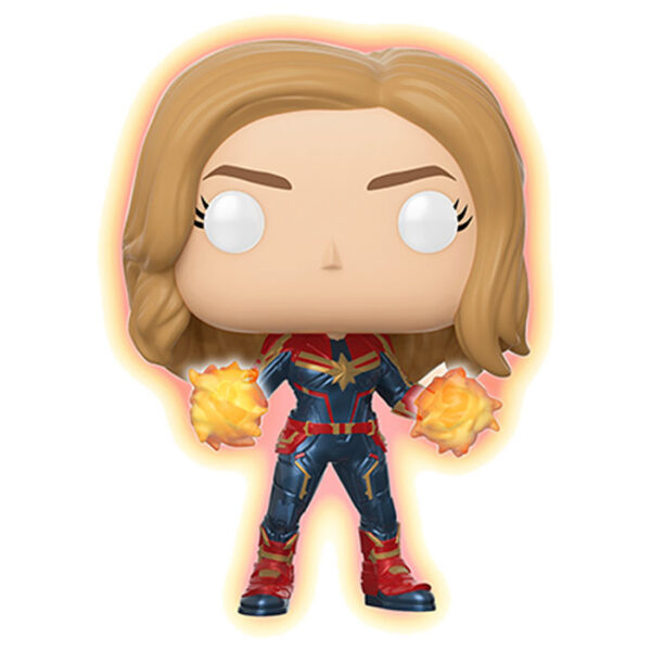 funko pop-marvel-captain-marvel-Special Edition GITD 432 1-2 Pop - MARVEL CAPTAIN MARVEL - Captain Marvel Special Edition (432) GITD