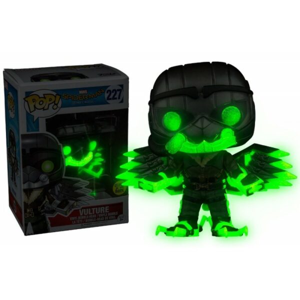 Pop - MARVEL SPIDER-MAN HOMECOMING - Vulture (227) GITD Exclusive Game Stop