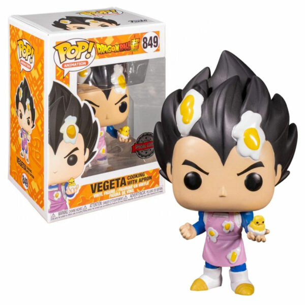 Funko-Pop-DBZ-Vegeta-Cooking-with-Apron-1-1 Pop - DRAGON BALL SUPER - Vegeta Cooking with Apron (849) Special Edition